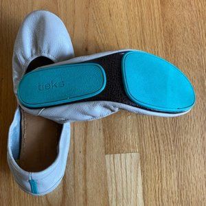 Tieks Feather Grey size 11 Ballerina Flats 💐